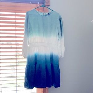 NWOT shades of blue dress from target
